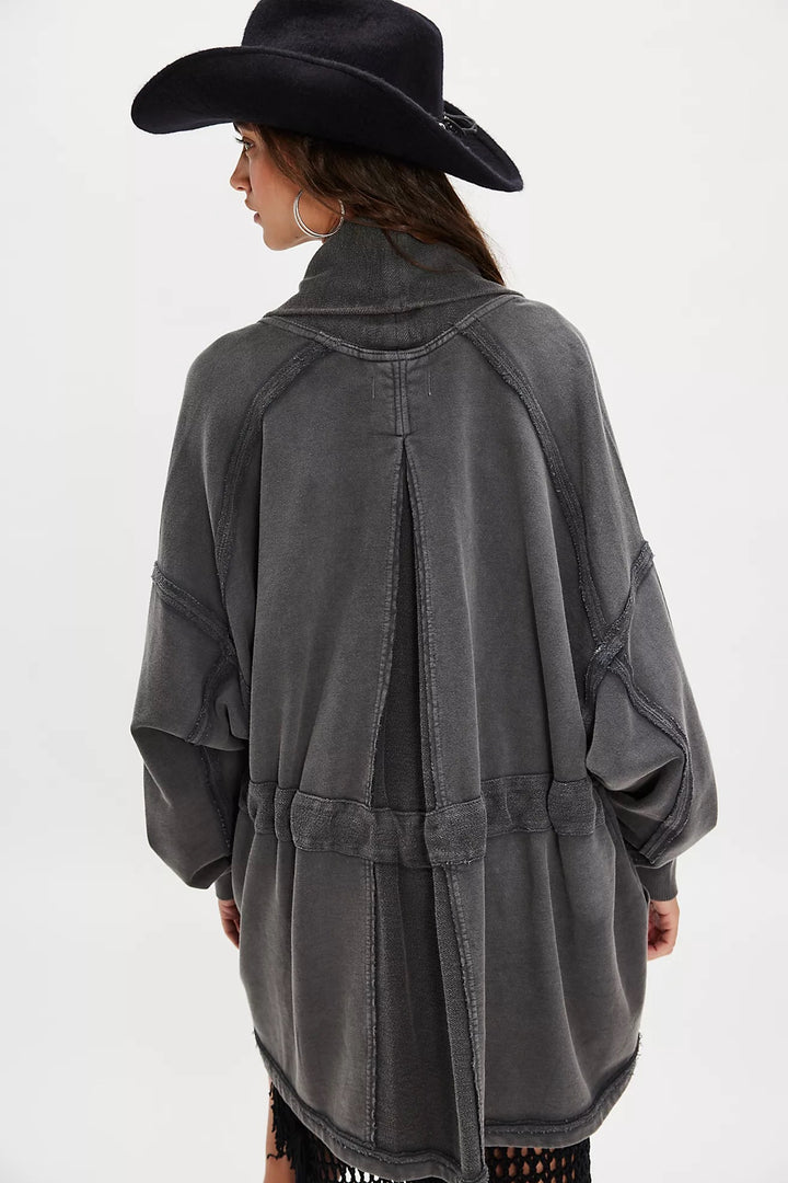 Free People | Boothbay Sweatshirt - Washed Black