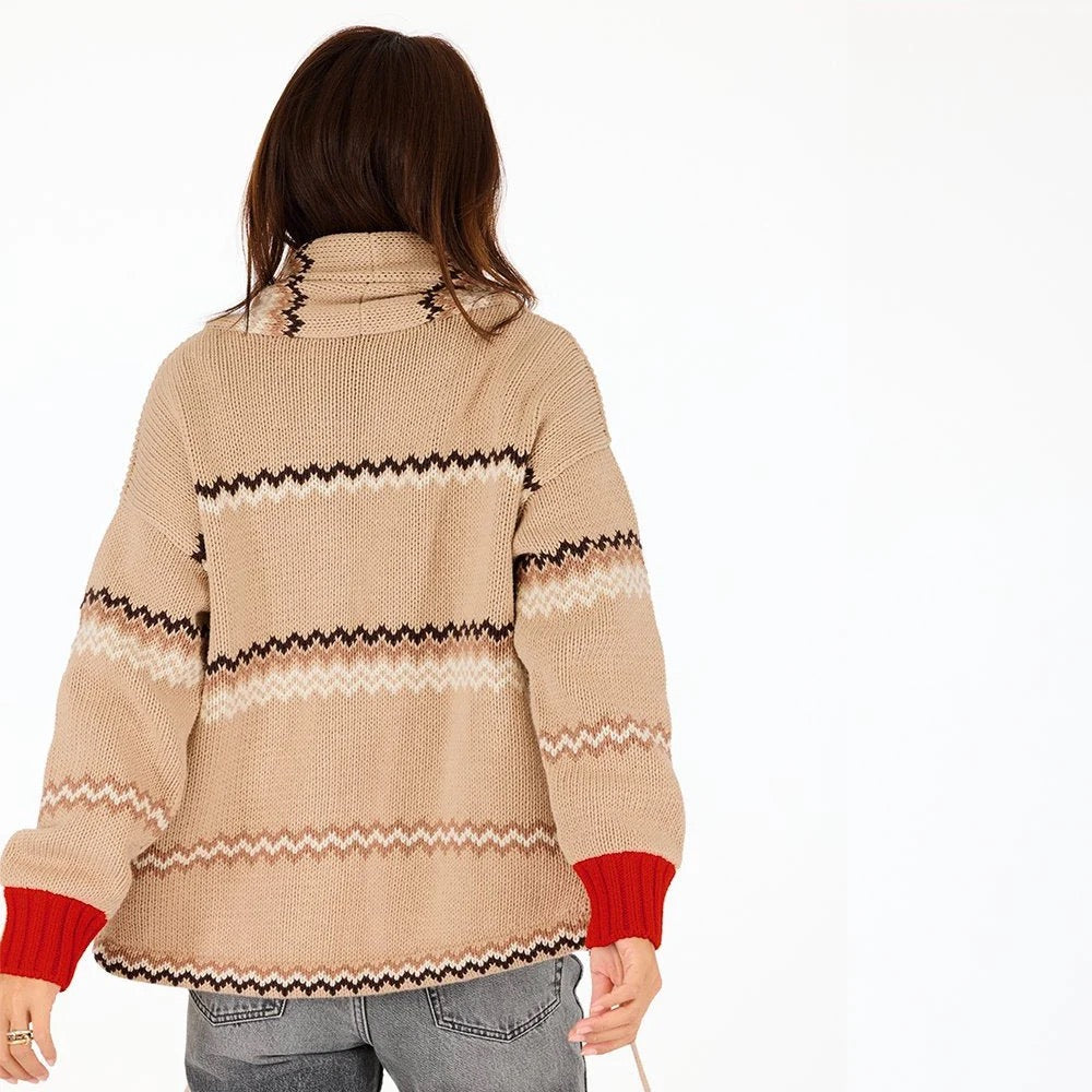 Kerri Rosenthal | Shawl Collar Ker-Isle Cardigan - Multi