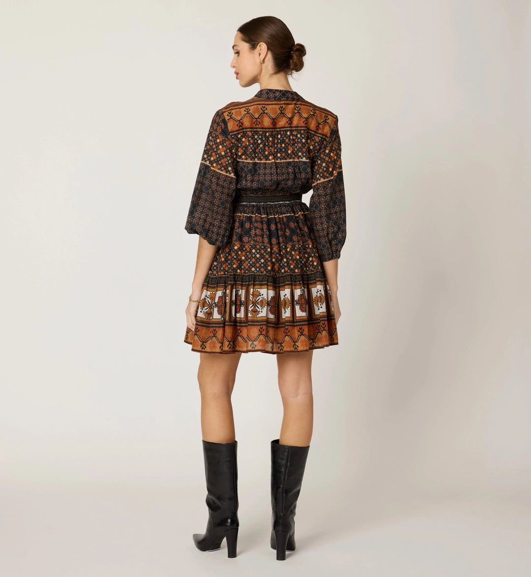 Cleobella | Priyanka Mini Dress - Zocalo Print