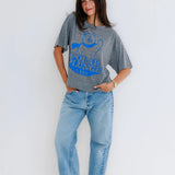 Sunny Somewhere | Polar Plunge Boyfriend Tee - Heather Grey