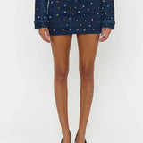 Show Me Your Mumu | Hollywood Skort - Precoius Gemstone Indigo