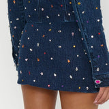Show Me Your Mumu | Hollywood Skort - Precoius Gemstone Indigo