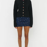 Show Me Your Mumu | Maggie Cardigan - Noir Knit
