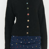 Show Me Your Mumu | Maggie Cardigan - Noir Knit