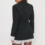 Show Me Your Mumu | Josaphine Blazer Dress - Black Suiting