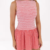 J. Marie | The Myles Dress - Red Gingham Romper