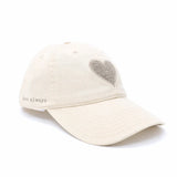 Kerri Rosenthal | Imperfect Chenille Heart Hat - Vanilla / Camel