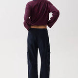 Pistola | Sabrina Curved Utilty Pants - Nautical