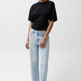 Pistola | Lexi Mid Rise Bowed Straight - Dolce Vita Vintage