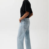 Pistola | Lexi Mid Rise Bowed Straight - Dolce Vita Vintage