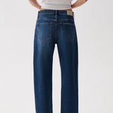 Pistola | Lexi Mid Rise Bowed Straight - Moonwave