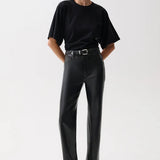 Pistola | Cassie Super High Rise Straight - Onyx