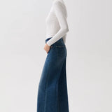 Pistola | Vivian Mid Rise Wide Leg - Blue Depths