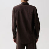 Pistola | Mila Long Sleeve Button Down Wrap Top - Hot Toddy