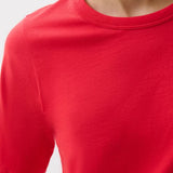Pistola | Melinka Quarter Sleeve Crew Neck Tee - Negroni