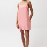 Pistola | Misa Silk Blend Mini Dress - Coral Rose