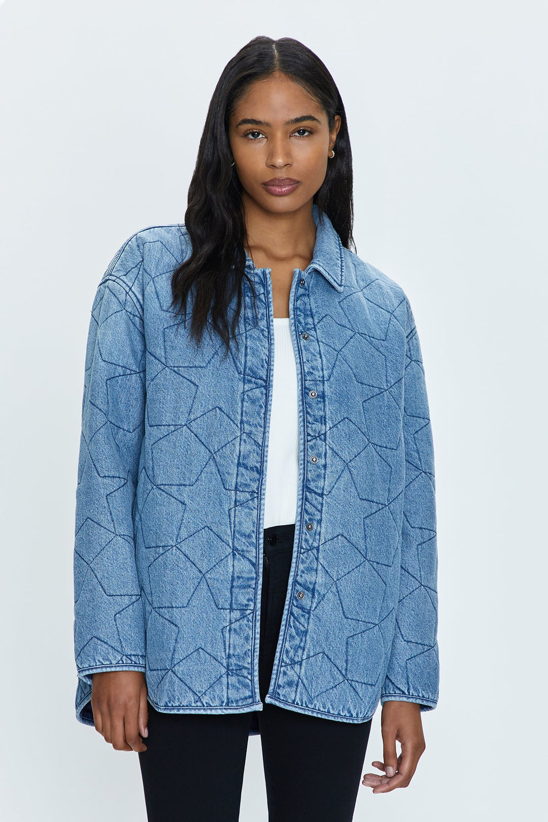 Pistola | Alyssa Oversized Quilted Shacket - Marmont Star