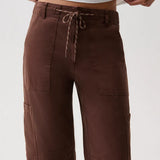 Pistola | Sabrina Curved Utility Pant - Lindt