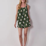 Printfresh | Gardening Ghosts - Back to Bed Short Set - Overgrown Moss
