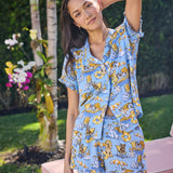 Printfresh | Palm Royale Pooches -Eco Satin