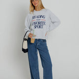 Sunny Somewhere | Reading Is My Favorite Sport - Raglan Crew