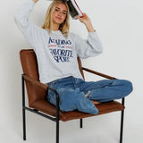 Sunny Somewhere | Reading Is My Favorite Sport - Raglan Crew