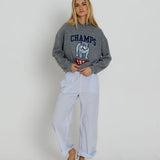 Sunny Somewhere | Champs 1978 - Classic Hoodie - Heather Grey