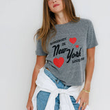 Sunny Somewhere | Somebody in NY Loves Me- Everyday Tee