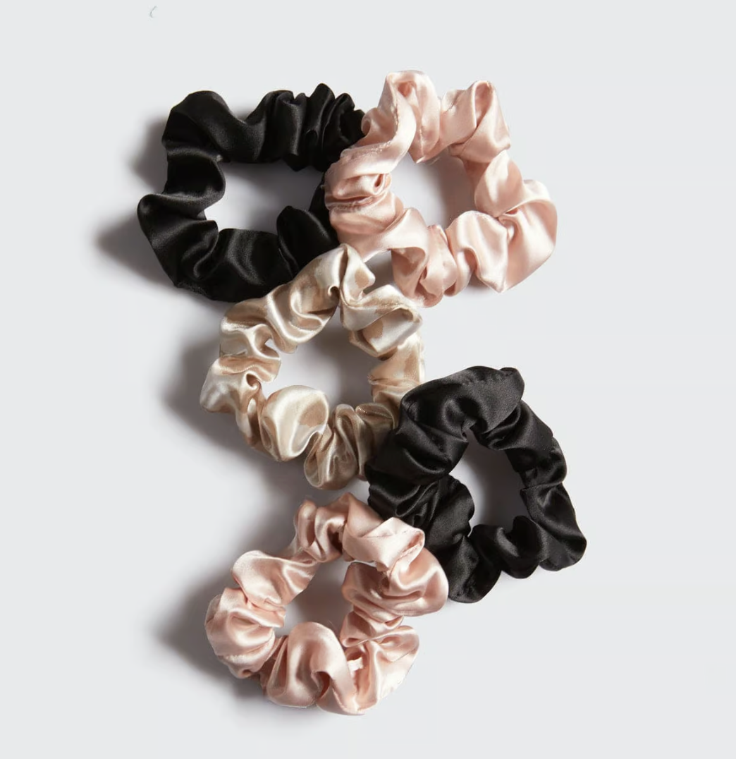 Kitsch | Satin Sleep Scrunchies 5 PC | Assorted