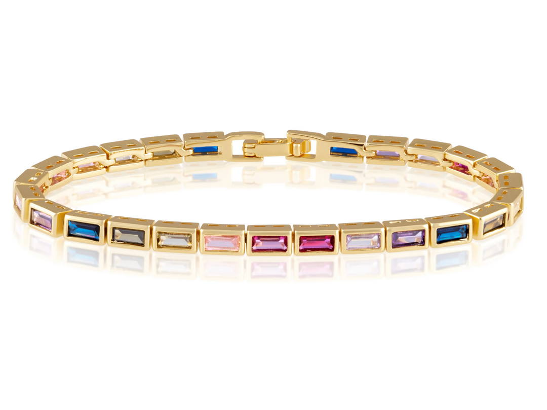 Lainey Rainbow Tennis Bracelet