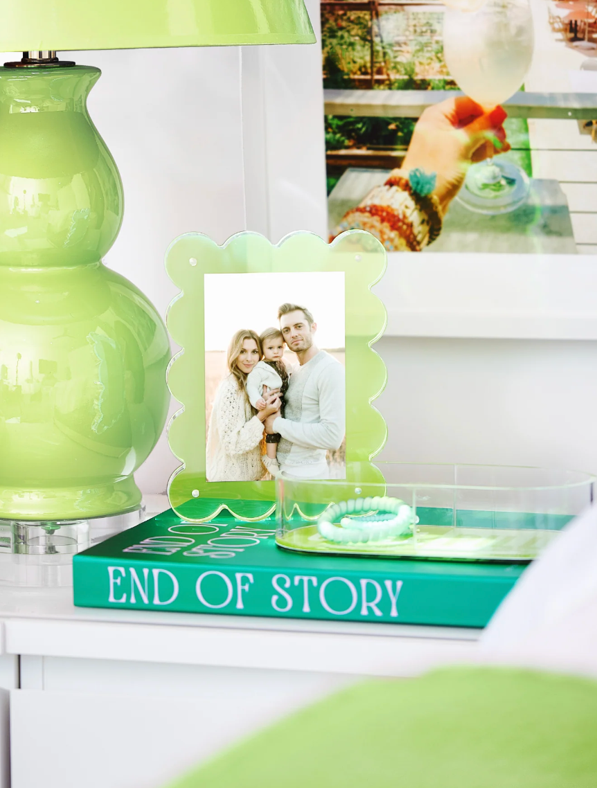 Neon Lime Acrylic Picture Frame