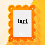 Neon Orange Acrylic Picture Frame