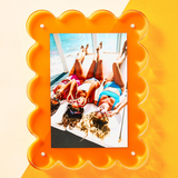 Neon Orange Acrylic Picture Frame