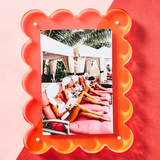 Neon Pink Acrylic Picture Frame