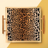 Leopard Print Tray | Large