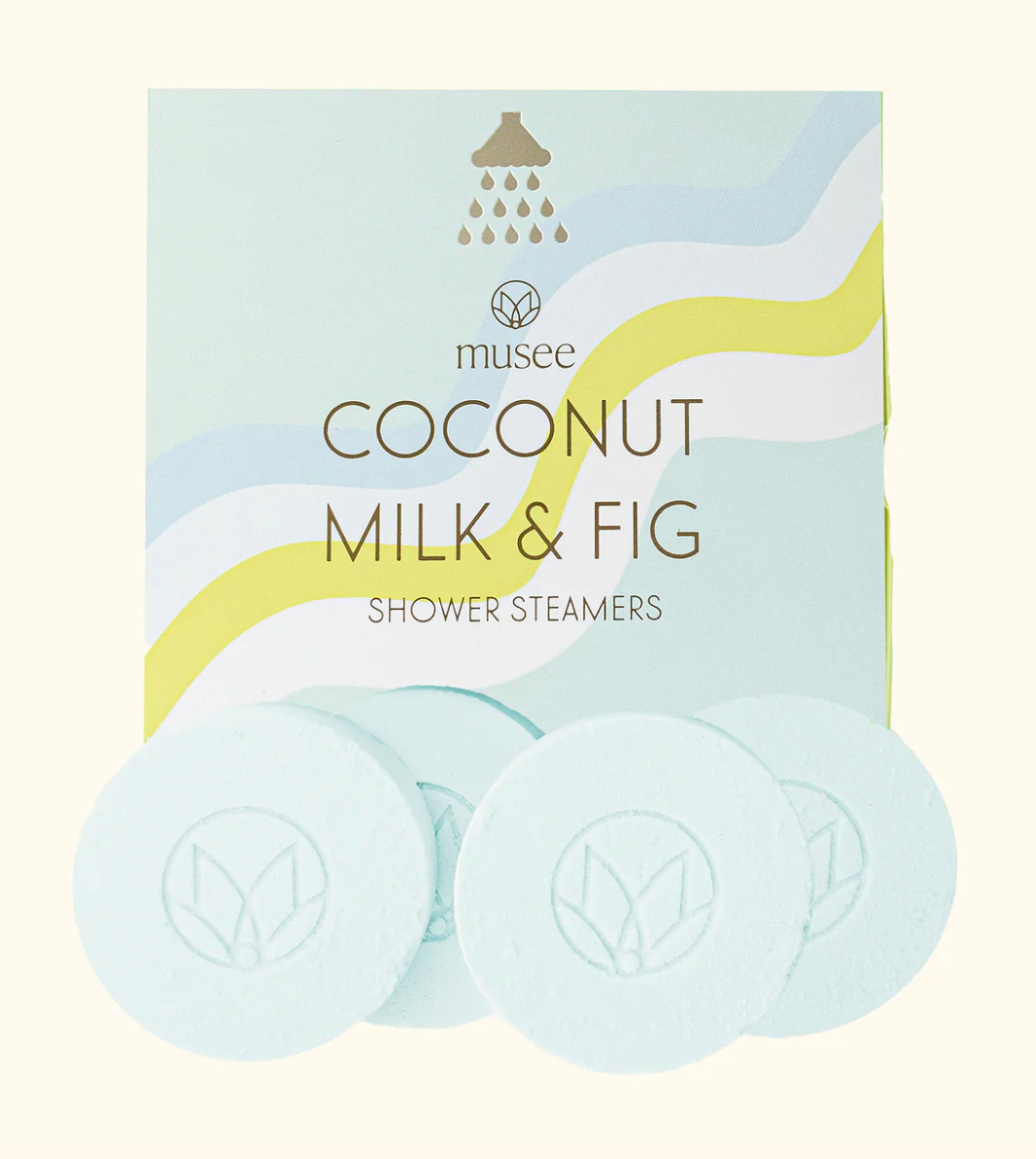 Musee Coconut Milk + Fig Shower Steamers