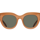 Le Specs Air Heart Sunglasses | Caramel