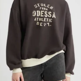 Daydreamer | Stolen from Odessa Oversized Crew Sweatshirt - Reactive Black Combo
