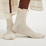 Free People | Beloved Waffle Knit Ankle - Ivory