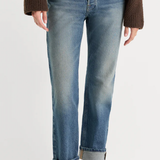 Good American | Vintage Straight Ankle Jean - Indigo