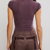 Free People | Protagonist Tee - Vintage Grape