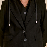 Elan | Oversized Jacket Blazer - Black