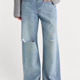 Good American | Vintage Low Slung Baggy Jean - Terra