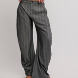 Free People | Spotlight Trouser - Grey Combo