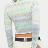 Free People | Skye Patterned Cardigan - Arctic Frost