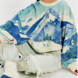 Free People | Gaia Sweatshirt - Ski Combo