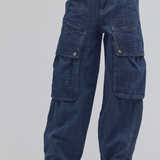 Free People | Brentwood Textured Cargo - Atlantic