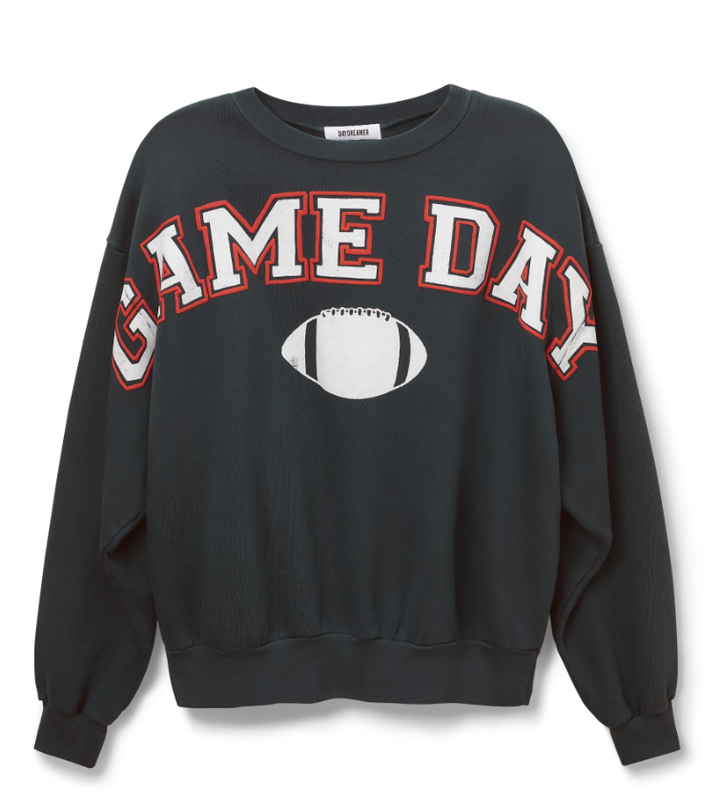 Daydreamer | Game Day Crew Sweatshirt - Vintage Black