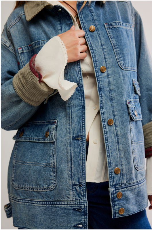 We The Free | Sweet Talk Barn Coat- Century Wash