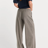 Good American | The Pull On Trouser - Mini Plaid